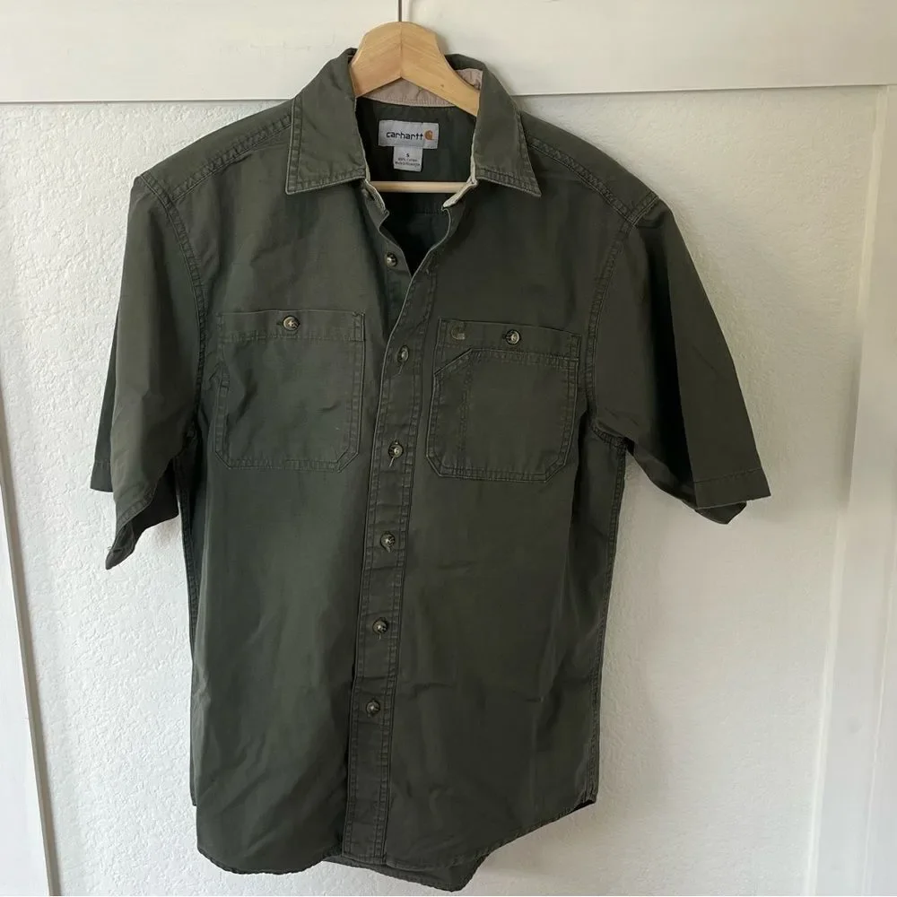 Carhartt Men's Small Button-down Shirt.